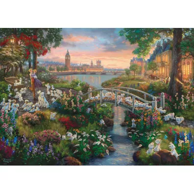 Puzzle 1000 el. 101 dalmaty�czyk�w Schmidt