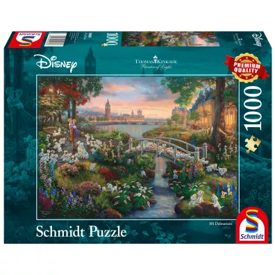 Puzzle 1000 el. 101 dalmaty�czyk�w Schmidt