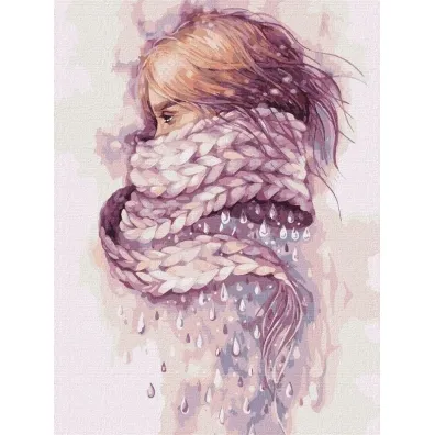 Ideyka Malowanie po numerach - Zimowy spok�j 30x40cm