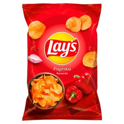 Lays Chipsy ziemniaczane o smaku papryki 140 g