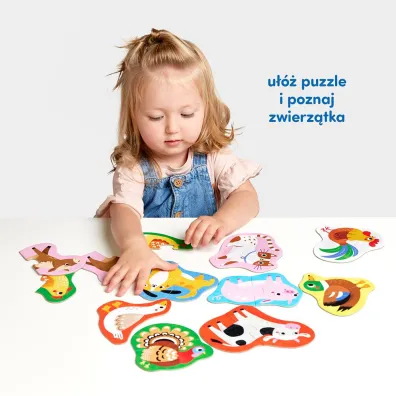 Puzzle do pary Moje Zwierz�tka Bright Junior Media