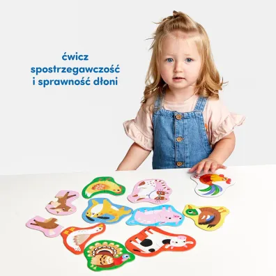 Puzzle do pary Moje Zwierz�tka Bright Junior Media