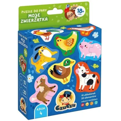Puzzle do pary Moje Zwierz�tka Bright Junior Media