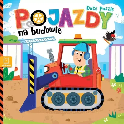 POJAZDY NA BUDOWIE. DU�E PUZZLE