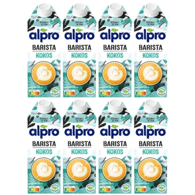 Alpro Barista nap�j kokosowo-sojowy zestaw 8 x 750 ml