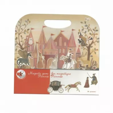 Uk�adanka + Gra magnetyczna - Ksi�niczki Egmont Toys