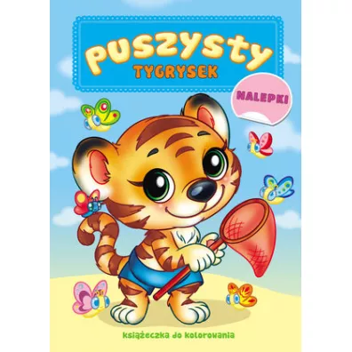 Puszysty Tygrysek. Ksi��ka do kolorowania