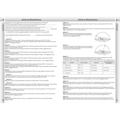 Matura. Geografia. Niezb�dnik. Mapy, przekroje geologiczne, obliczenia