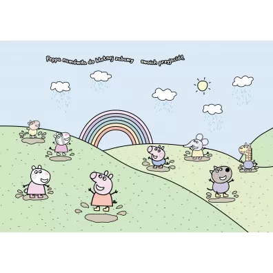 Peppa Pig Wod� malowane cz�� 9. Chlup w ka�u��