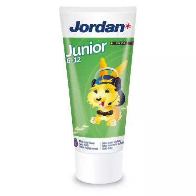 Jordan Junior pasta do zbw dla dzieci 6-12 lat 50 ml