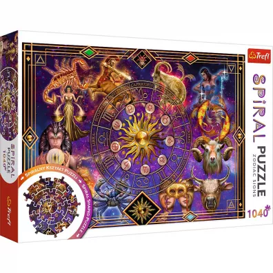 Puzzle spiralne 1040 el. Znaki zodiaku Trefl