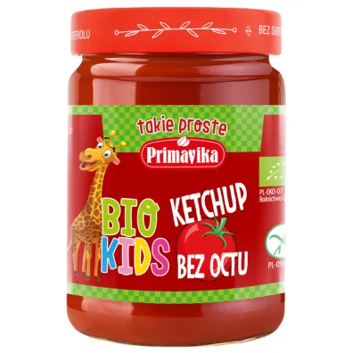 Primavika Ketchup bez octu bezglutenowy 315 g Bio