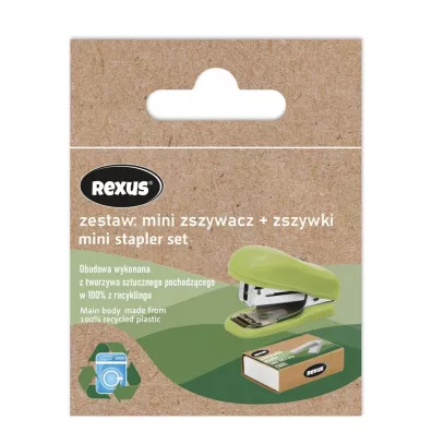 Beniamin Zestaw mini zszywacz + zszywki