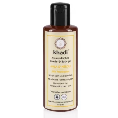 Khadi �el pod prysznic i do k�pieli - amla i kwiat pomara�czy 210 ml