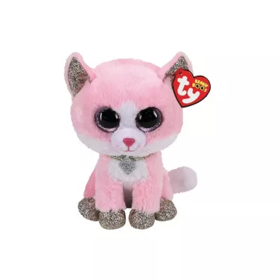 Pluszak Kot 15 cm r�owy Fiona METEOR TY36366
