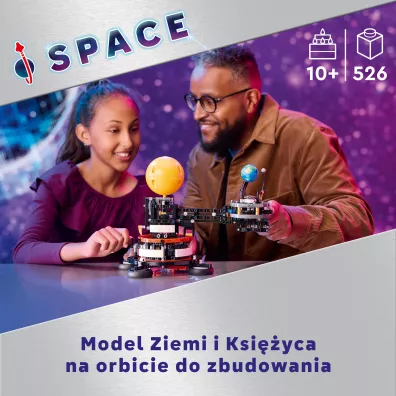 LEGO Technic Planeta Ziemia i Ksiyc na orbicie 42179