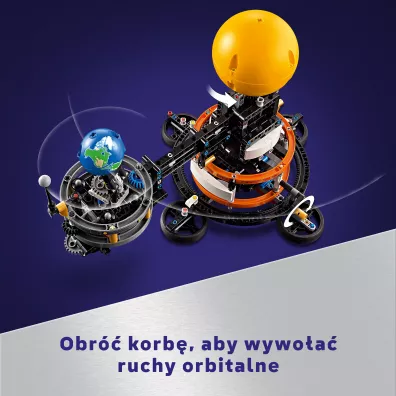 LEGO Technic Planeta Ziemia i Ksiyc na orbicie 42179