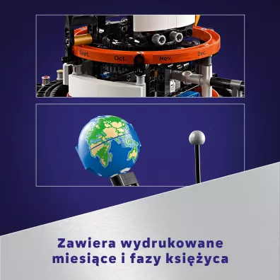 LEGO Technic Planeta Ziemia i Ksiyc na orbicie 42179