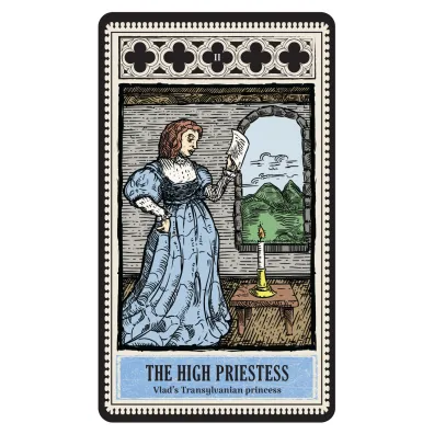Vlad Dracula Tarot, karty do wrenia