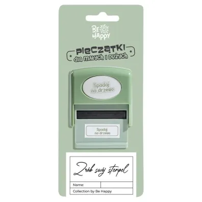 Be-Happy Gifts Piecz�tka z napisem - Spadaj na drzewo