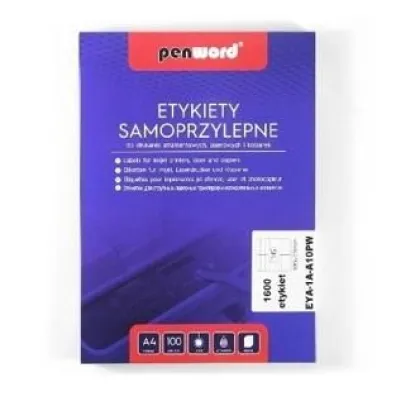 Penword Etykiety samoprzylepne A4 16x105x37mm 160000 szt.