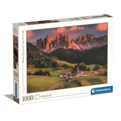Puzzle 1000 el. HQ Magical Dolomites Clementoni