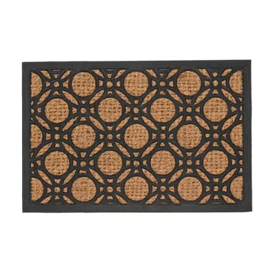 Esschert Design Dekoracyjna wycieraczka z motywem k 60x40 cm