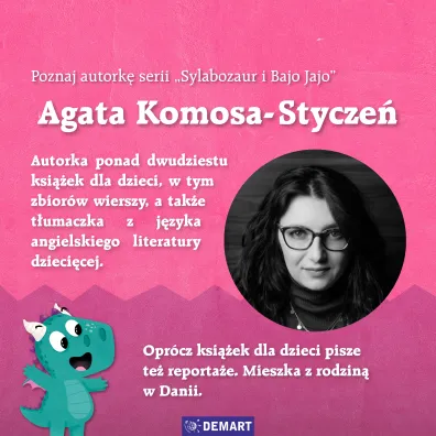 Sylabozaur i Bajo Jajo. Czytam sylabami. Wielki dmuch