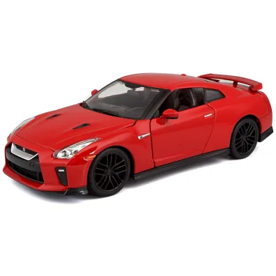 Bburago model nissan gt-r 2017 red 1:24