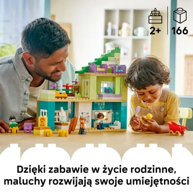 LEGO DUPLO Nowoczesny dom rodzinny 3 w 1 z figurkami 10470