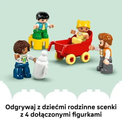 LEGO DUPLO Nowoczesny dom rodzinny 3 w 1 z figurkami 10470