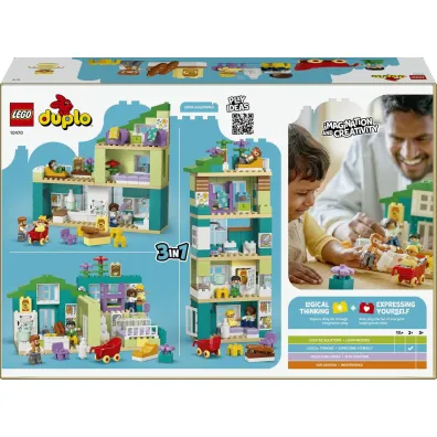 LEGO DUPLO Nowoczesny dom rodzinny 3 w 1 z figurkami 10470