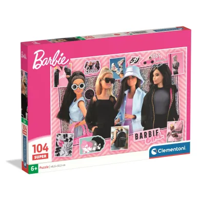 Puzzle 104 elementy Barbie CLEMENTONI 25008