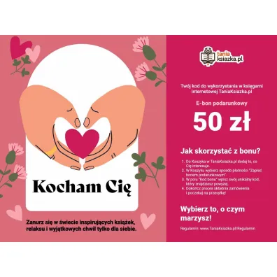 e-Bon Karta Podarunkowa Kocham Ci� 50 z� TaniaKsiazka.pl