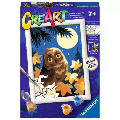 CreArt dla dzieci: Sowa noc Ravensburger
