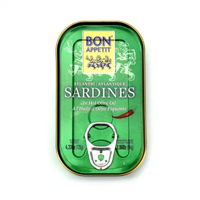 Bon Appetit Sardynki portugalskie w pikantnej oliwie z oliwek 84 g