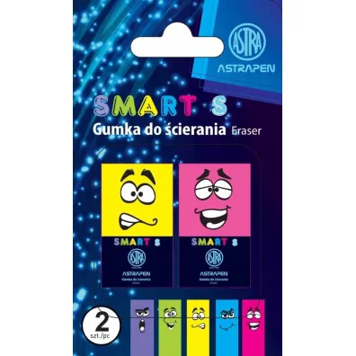 Gumka o��wkowa Smart S 2 szt ASTRA