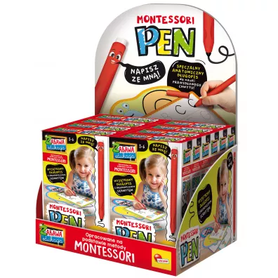 Montessori. D�ugopis z 32 tabliczkami Lisciani
