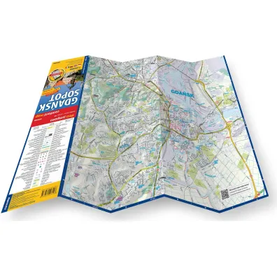 Gda�sk Sopot plan miasta 1:26 000 laminat midi 2023