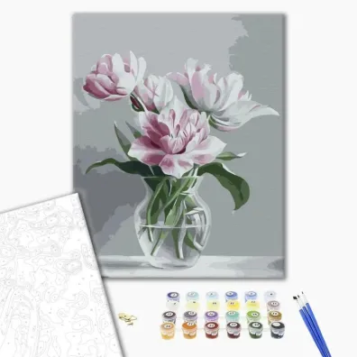 Brushme Malowanie po numerach - Wazon czu�o�ci 40x50cm
