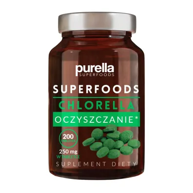 Purella Chlorella Suplement diety 200 tab.