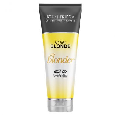 John Frieda Sheer Blonde Go Blonder Lightening Shampoo szampon rozświetlający włosy blond 250 ml