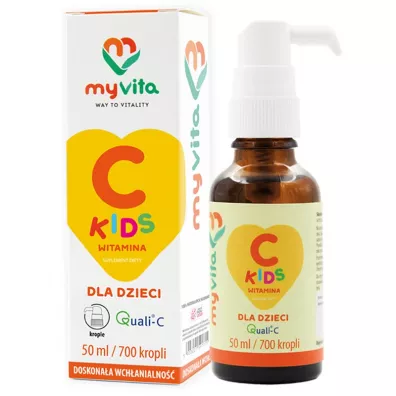 MyVita Witamina C dla dzieci Suplement diety 50 ml
