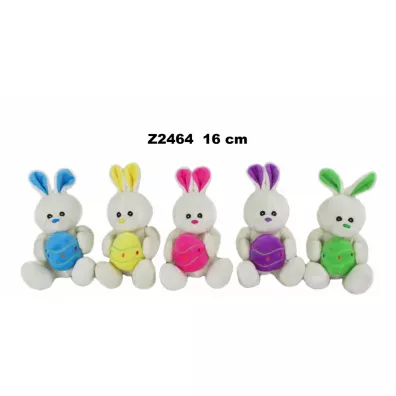 Pluszak Zaj�c z jajkiem siedz�cy 16cm Sun-Day