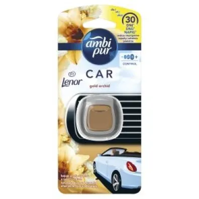Ambi Pur Car Gold Orchid Samochodowy od�wie�acz powietrza, klips 2 ml