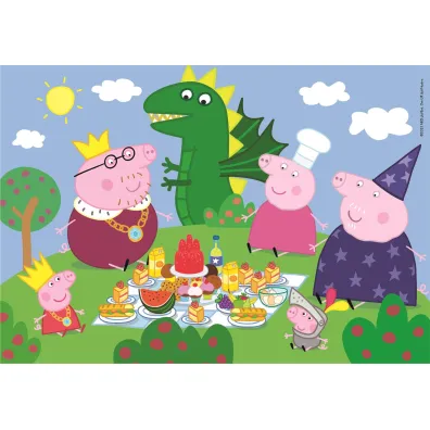 Puzzle 60 el. SuperColor. Peppa Pig Clementoni