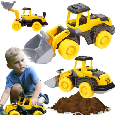 Traktor czarno-��ty Technok