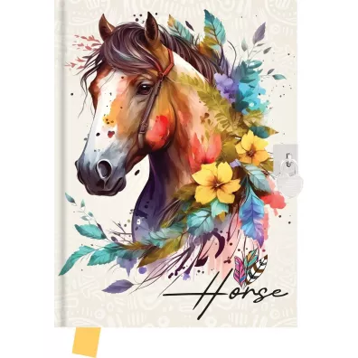Pamitnik z kdk Horse 14x18cm 80 kartek