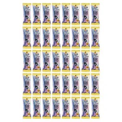 Joe Glow Lizak kulka holo pops o smaku ananasowym z witamin� D i C bez cukru bezglutenowy Zestaw 40 x 8 g