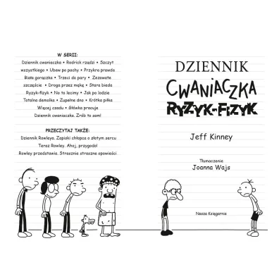 Ryzyk-fizyk. Dziennik Cwaniaczka. Tom 11